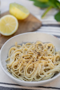 Quick & Easy Creamy Lemon Pasta inspired by Cafe Altro Paradiso in NYC